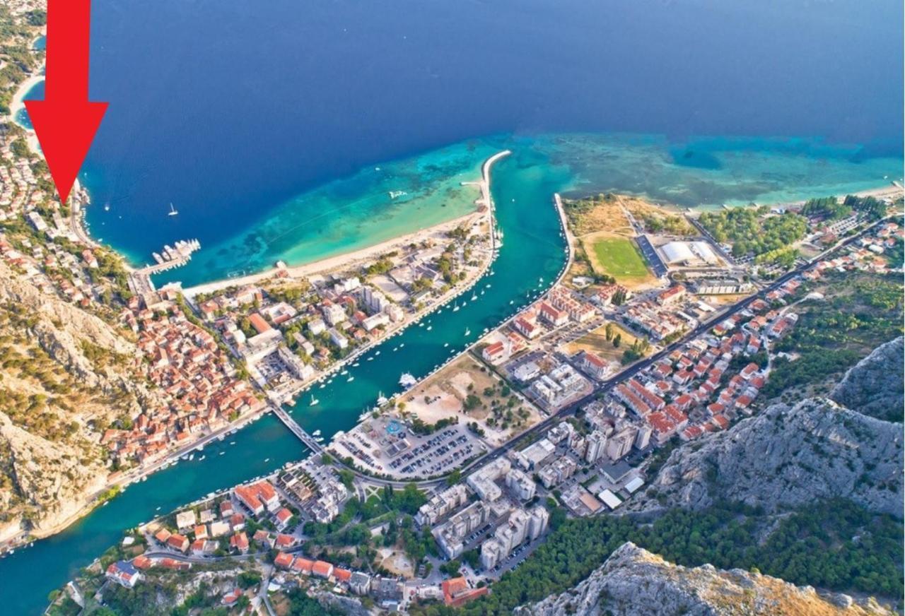 Adriatic Seaview Apartment Omiš Esterno foto