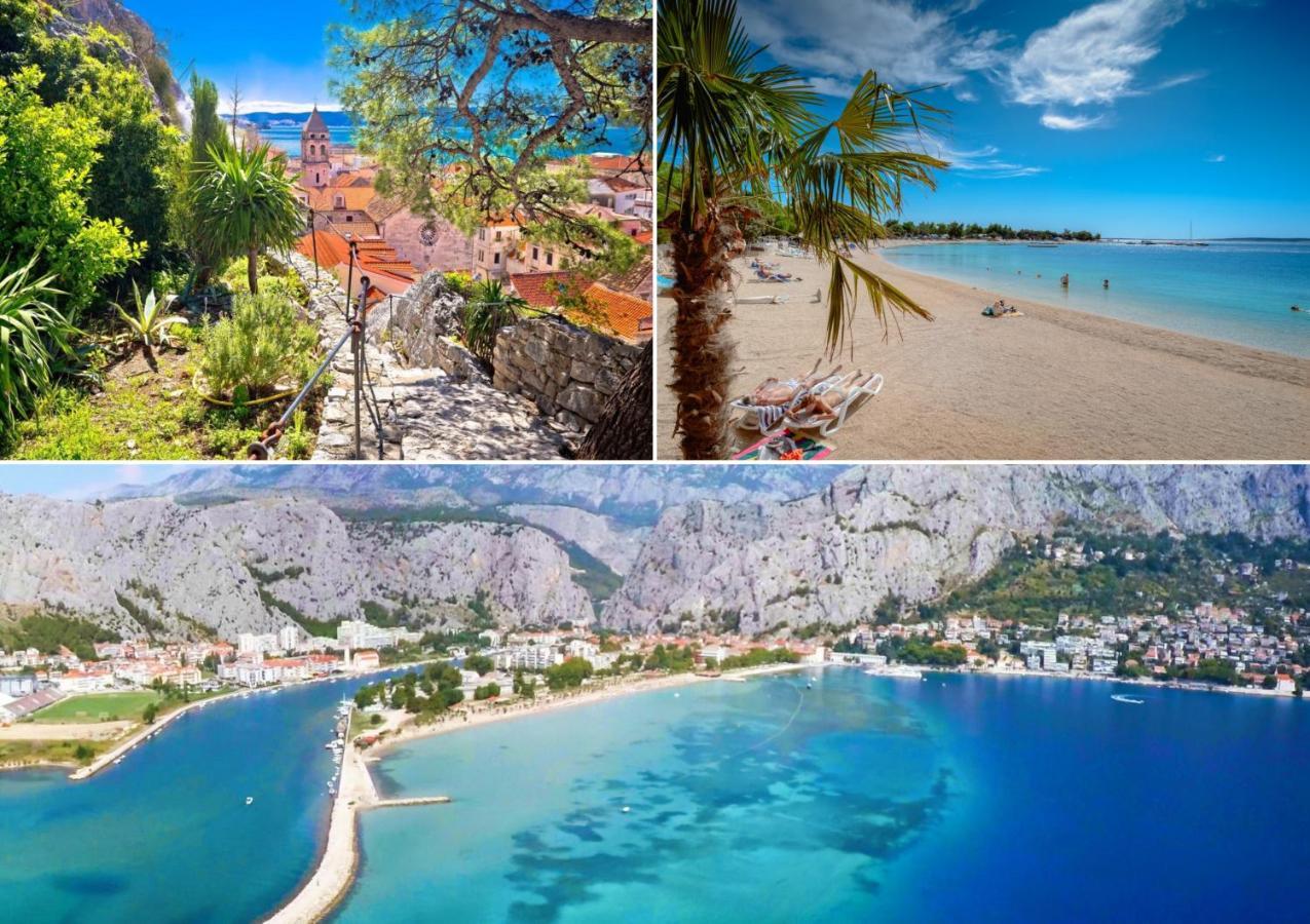 Adriatic Seaview Apartment Omiš Esterno foto