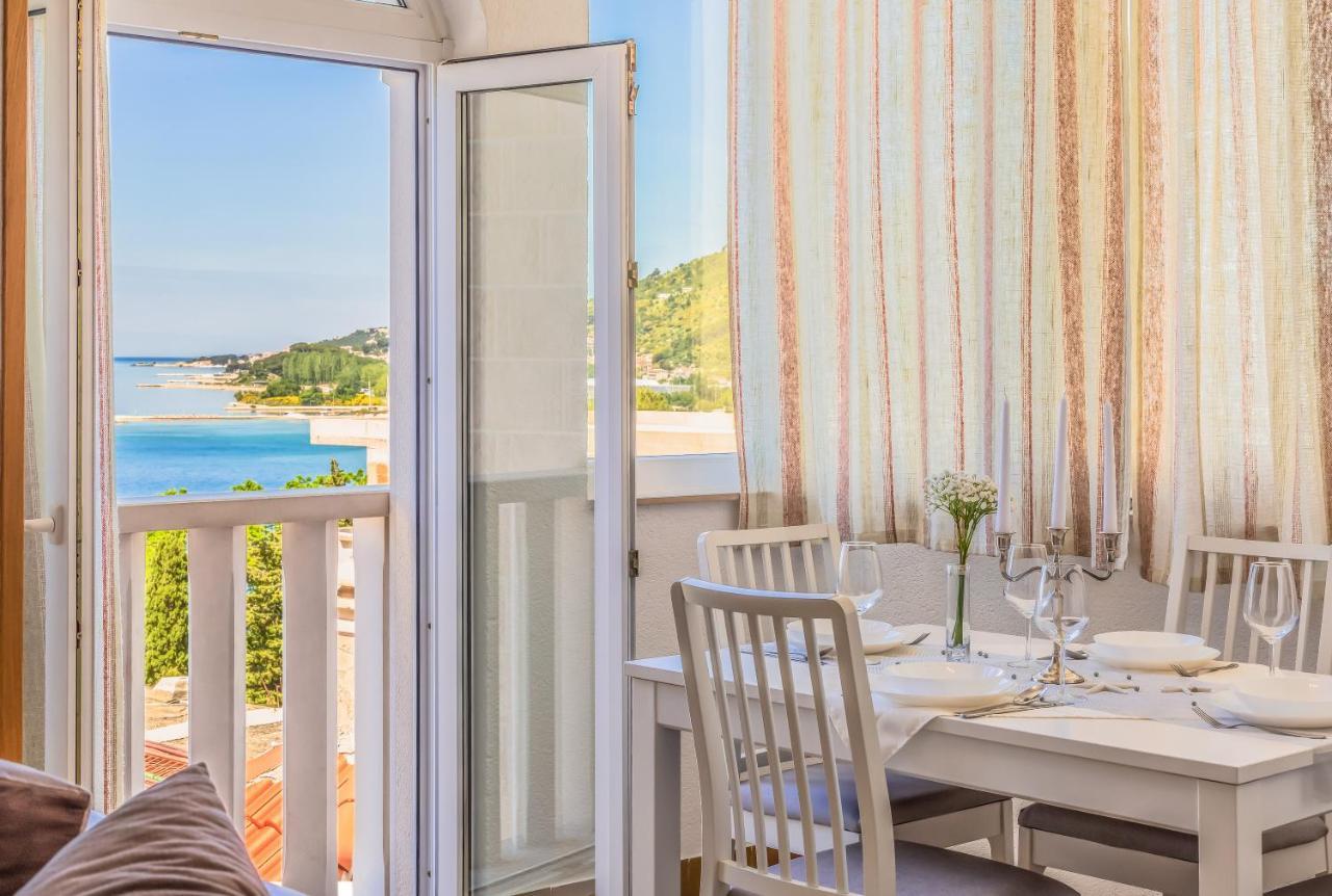 Adriatic Seaview Apartment Omiš Esterno foto