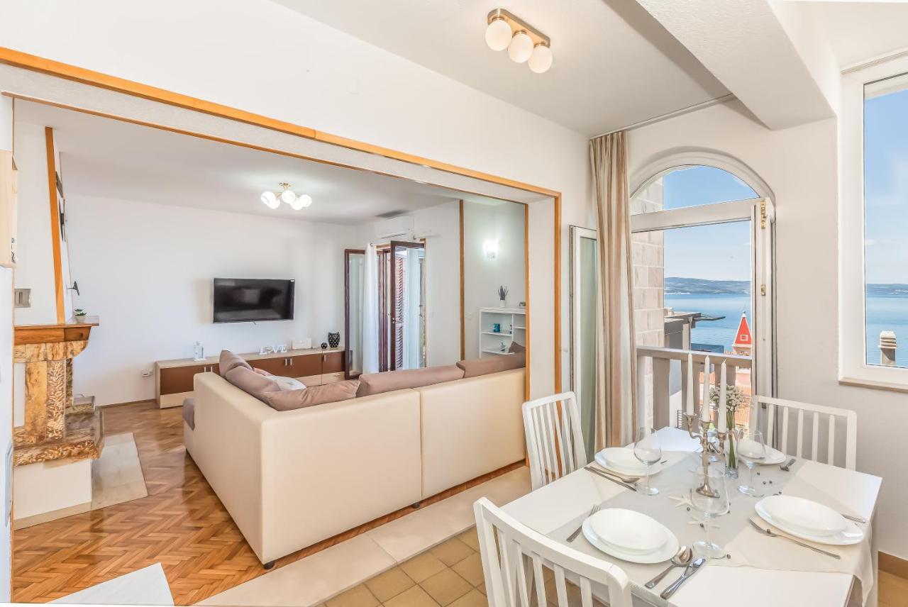 Adriatic Seaview Apartment Omiš Esterno foto